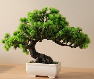 Goswami enterprises Artificial Plant with Pot – Perfect for Home & Office Decor Bonsai Artificial Plant  with Pot