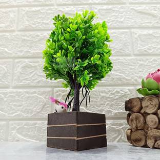Whandly Decorative Artificial Trees Bonsai Artificial Plant  with Pot