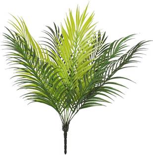 ARICKDECOR rtificial Areca Palm for 9 Leaves | without Pot | Natural Looking Indoor Plant Artificial Plant