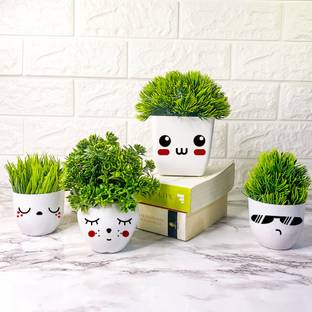 Kawai Homes Artificial Plants with Bonsai Pot for & Table Kitchen Décor Bonsai Artificial Plant  with Pot
