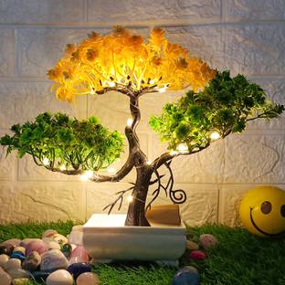 beecraft Fake Tree for Decor Faux Tree for Indoor Decor - Small Artificial Plants Wild Artificial Plant  with Pot