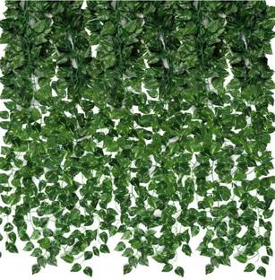 RRC ALL 8ft Set of 4 Artificial Money Plant Vine,For|Home|Office|Garden|Decoration Artificial Plant