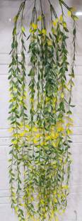 BAARIG Natural Looking 15 Long Hanging Creeper Leaves Artificial Plant