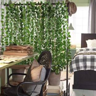 SOMUDEE Artificial Plants Leaves | Fake Green Leaves | Indoor & Outdoor Decoration Artificial Plant