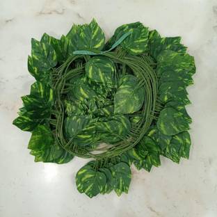 VP Quality Artificial Fancy Wall Hanging Garland Money Plant Creepers (Pack of 3) Artificial Plant