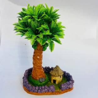 GoldFish Solutions Bonsai Wild Artificial Plant  with Pot