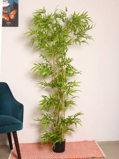 ARICKDECOR Artificial Bamboo Plants with Pot for (180 cm TallGreen) Bonsai Wild Artificial Plant  with Pot