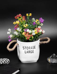 Ryme Bonsai Wild Artificial Plant  with Pot