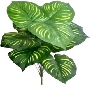 JASSI FLORA Artificial Philodendron Plant with 12 Long Leaves Without Pot| Artificial Plant