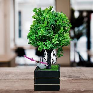 DODECROO Decorative Artificial Trees Bonsai Artificial Plant  with Pot