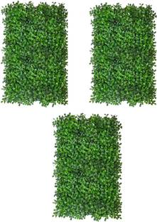 DecorHacks Artificial Grass Mat for Wall,Roof,Home,Stairs,Office & Cafe Decor(Pack of 3) Artificial Plant