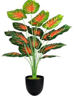 De Gardenia Artificial Palm Plants Leaves Faux Turtle Leaf Fake Monstera Tropical Artificial Plant