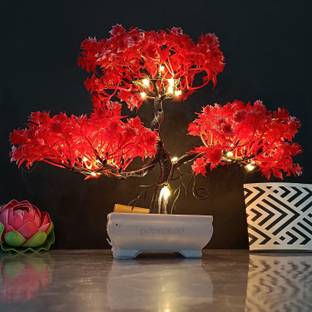 DODECROO LED Artificial Tree - Elevate Your Home Decor with Stunning Lifelike Greenery Bonsai Artificial Plant  with Pot