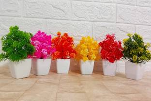 soniandsons collection Best Artficial flower with pot Bonsai Wild Artificial Plant  with Pot