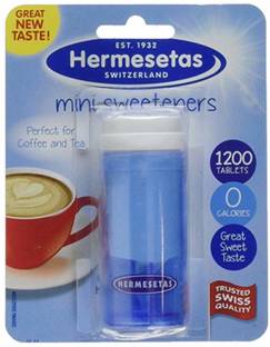 Hermesetas Mini Sweetners 1200 Tablets Sweetener