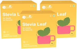 SO SWEET Stevia Leaves 25gm Sugarfree Zero Calorie 100% Natural Keto Friendly Sweetener