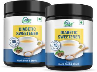 DiabeSmart Diabetic Sweetener with Monkfruit | Zero Calories Low GI Sugar Free Sugar Sweetener