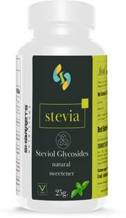 SHARRETS Stevia (Steviol Glycosides) Pure Powder 25g I Natural Sweetener Sweetener