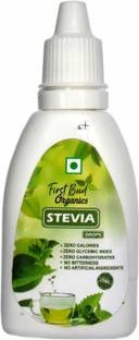 First Bud Organics Stevia Drops Liquid - 20 ml | 400 servings | Keto Diet | Zero Glycemic Index Sweetener
