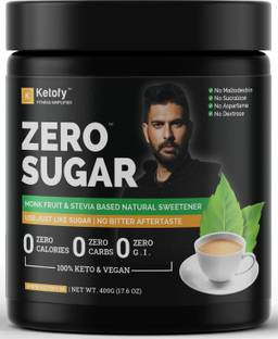 Ketofy Zero Sugar | Stevia & Monk Fruit Sweetener | Ultra Low GI | Sugar Free | Keto Sweetener