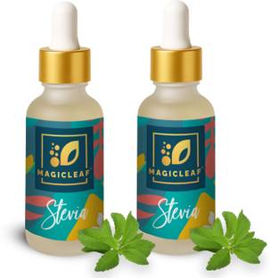 Magic Leaf Stevia Liquid Drops, Zero Calorie, Diabetic Friendly, Sugar Free Natural Sweetener