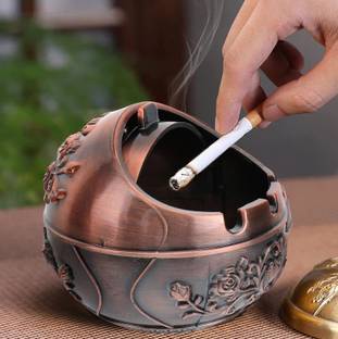 Stallaa Maroon Copper, Stainless Steel Ashtray