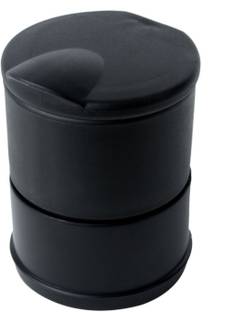 carempire Black Plastic Ashtray