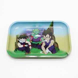 STRONG BONG Metal Rolling Tray Multicolor Iron Ashtray