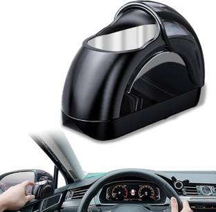 mil9us Car Ashtray with Lid, Door Ashtray, Mini Smell Proof Automotive Portable Ashtray Black Plastic Ashtray