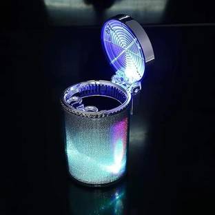 IIJDII Silver Plastic Ashtray