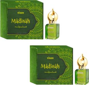 Fruitcolor Madinah Attar 9.9ml Pack of 2 Long Lasting Non-Alcoholic Multiple Floral Attar