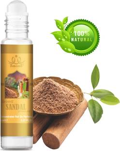Noorson Shahi Sandal Attar - 8ML | Long Lasting | Alcohol-Free | Unisex | Pack of 1 Herbal Attar