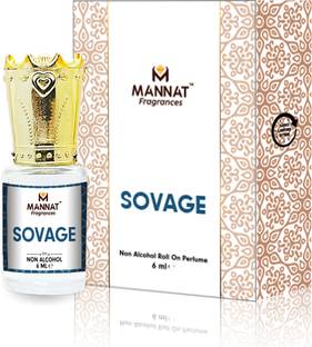 Mannat Sovage Attar|Inspired by Dior sauvage|No Alcohol, Unisex, Long-Lasting| Floral Attar