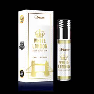 MEENA White London 8ml Long Lasting Attar Floral Attar
