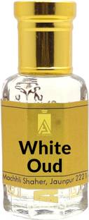 Ali perfumes White Oud Unisex Long Lasting Attar For Men and Women Floral Attar