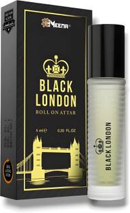 MEENA BLACK LONDON 8 ML(PACK OF 1) Floral Attar