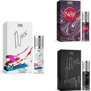 PATEL NON ALCOHOLIC NECK & NESTY & ARABIAN NIGHT ATTAR COMBO Floral Attar