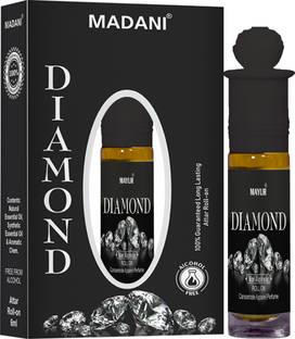 Madani Diamond Attar Perfume Premium , Non Alcoholic & Long Lasting Fragrance Floral Attar