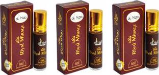 Al Hisa Original Riyal Mirage Rollon Attar Pleasant smell Aroma Long Lasting Fragrance 3 Floral Attar