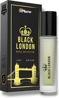 MEENA BLACK LONDON 8 ML(PACK OF 1) Floral Attar