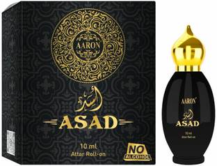 Aaron Asad Roll-on, 10 ml, Alcohol-Free Floral Attar
