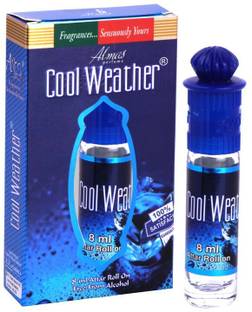 Almas Attar COOL WEATHER | Taj Ittar | Alcohol Free Perfume Oil 8ML Floral Attar