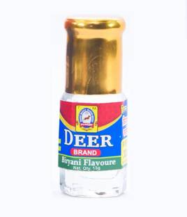 DEER BRAND Mughlai Biryani Flavour Attar for Moghlai & Fried Rice Dishes, Biriyani & Polao Biriyani Masala Liquid Food Essence