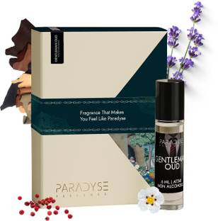 paradyse perfumes Gentlemen Oud Attar | 100% Natural, Alcohol-Free | 6 ml Floral Attar