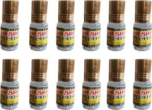 Om Shiv Attar 2.5 ml X 12 pcs Gulab/Rose Floral Attar