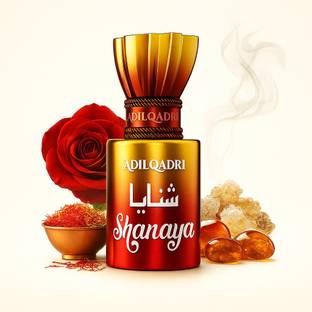 Adilqadri Shanaya Attar | Arabic & French Blend | Non-Alcoholic Roll-on Fragrance - 5.5ml Floral Attar
