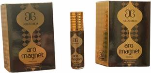 AROCHEM ARO MAGNET ATTAR 6 ML combo pack of 2 FOR MEN & WOMEN 12 ml Floral Attar