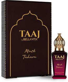 BELLAVITA TAAJ Musk Tahara Attar|Unisex Non-Alcoholic Roll-On Attar|With Floral Notes| Floral Attar