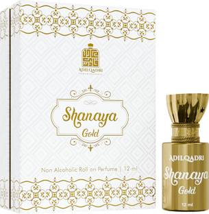 Adilqadri Shanaya Gold Attar | Unisex Non-Alcoholic Roll-On 12ML Floral Attar