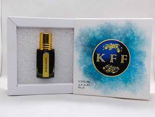 K F F Attar Khus 6 ML, 100% Natural Fragrance, Kannauj Perfume, 6ml roll-on Pack Herbal Attar